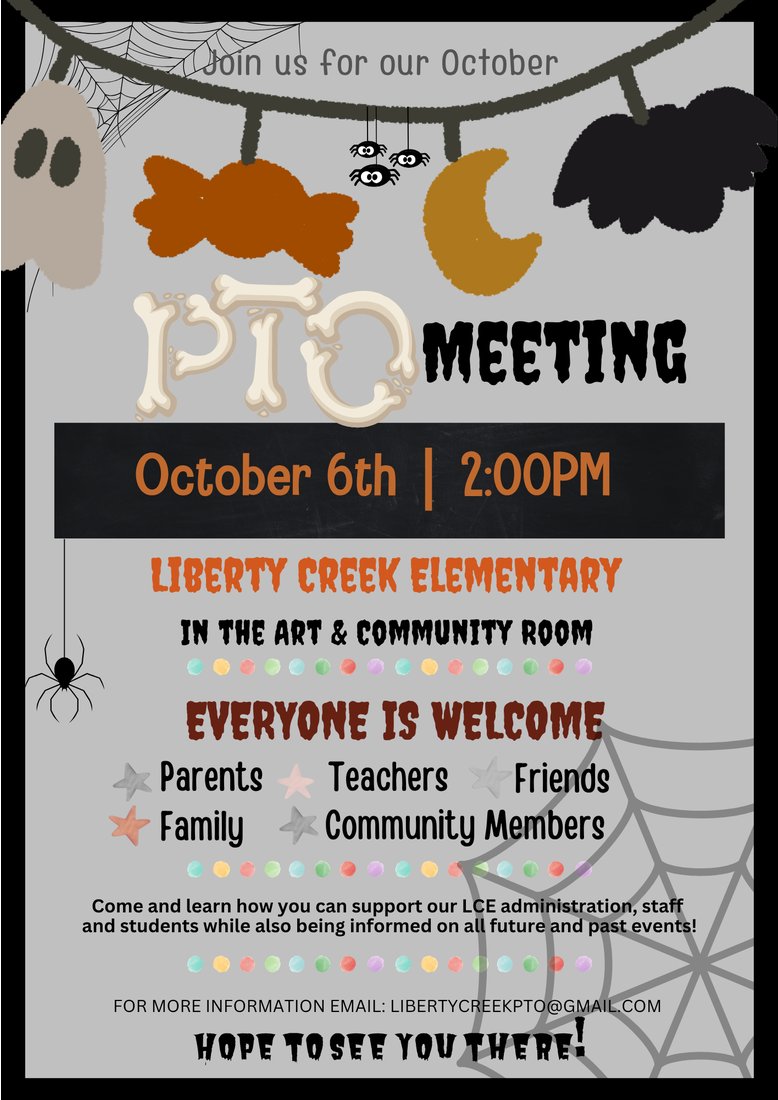 PTO Meeting A&C Room 2pm 